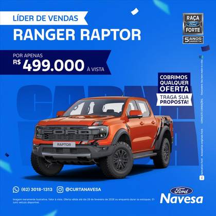 FORD RANGER 3.0 V6 TURBO DIESEL CD LIMITED 4X4 AUTOMÁTICO FORD RANGER 3.0 V6 TURBO DIESEL CD LIMITED 4X4 AUTOMÁTICO